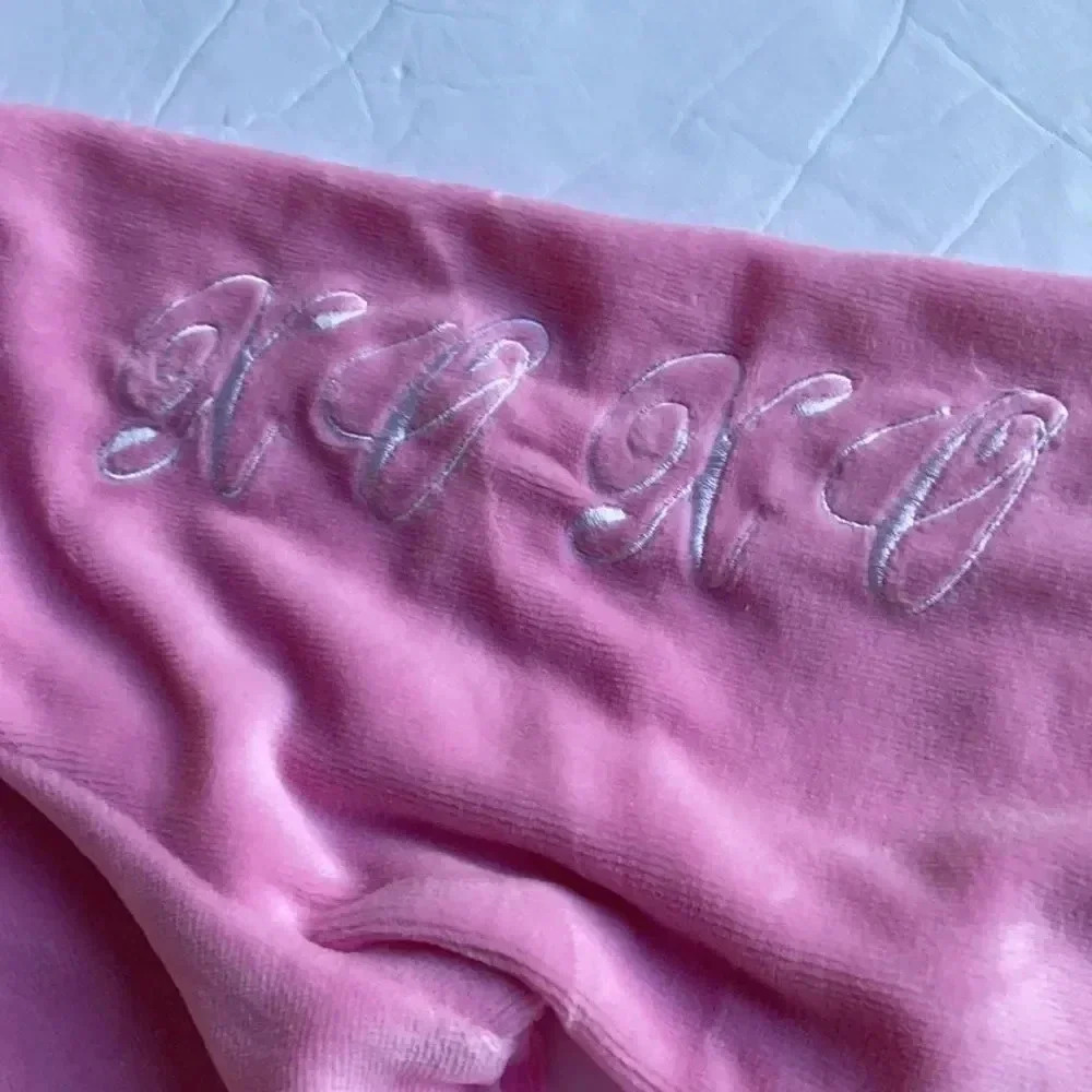 XOXO girl’s velour pullover NWT light pink, size 10/12 - Picture 3 of 8